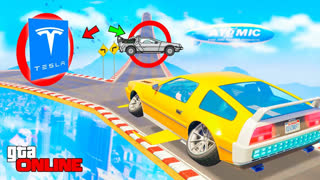 GTA 5 - ТЕБЕ ВЫПАДЕТ ЛЕТАЮЩИЙ ДЕЛОРИАН ИЛИ ТЕСЛА ! ИСПЫТАЙ УДАЧУ! - ХОРОШИЙ/ПЛОХОЙ ЧЕКПОИНТ В ГТА 5 ОНЛАЙН