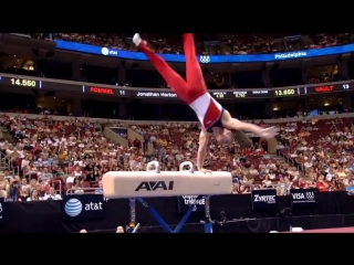 Одни из самых сложных и зрелищных элементов в спортивной гимнастике